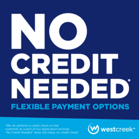 West Creek NO credit